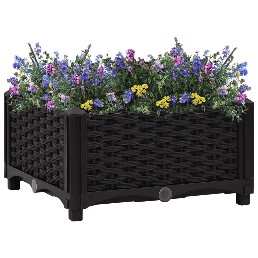 vidaXL Raised Bed 40x40x23 cm Polypropylene