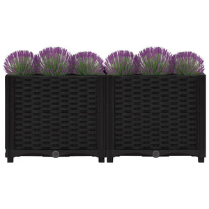 vidaXL Raised Bed 80x40x38 cm Polypropylene