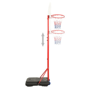 vidaXL Portable Basketball Play Set Adjustable 200-236 cm