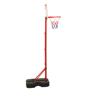 vidaXL Portable Basketball Play Set Adjustable 138.5-166 cm