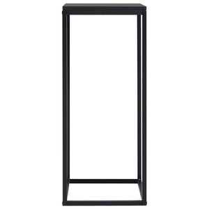 vidaXL Side Tables 2 pcs Black Steel