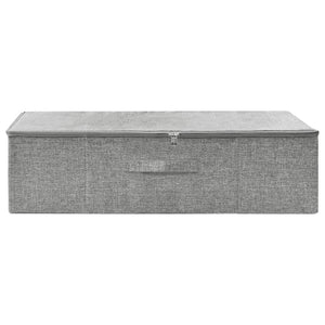 vidaXL Storage Box Fabric 70x40x18 cm Grey