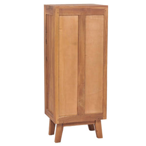 vidaXL Sideboard with 5 Drawers 40x30x100 cm Solid Teak Wood