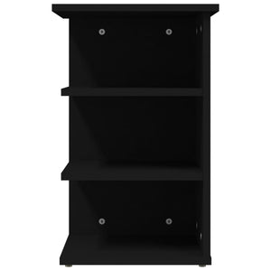 vidaXL Side Cabinet Black 35x35x55 cm Engineered Wood