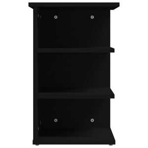 vidaXL Side Cabinet Black 35x35x55 cm Engineered Wood