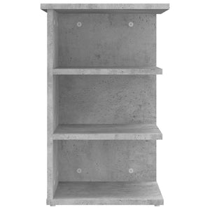 vidaXL Side Cabinet Concrete Grey 35x35x55 cm Engineered Wood