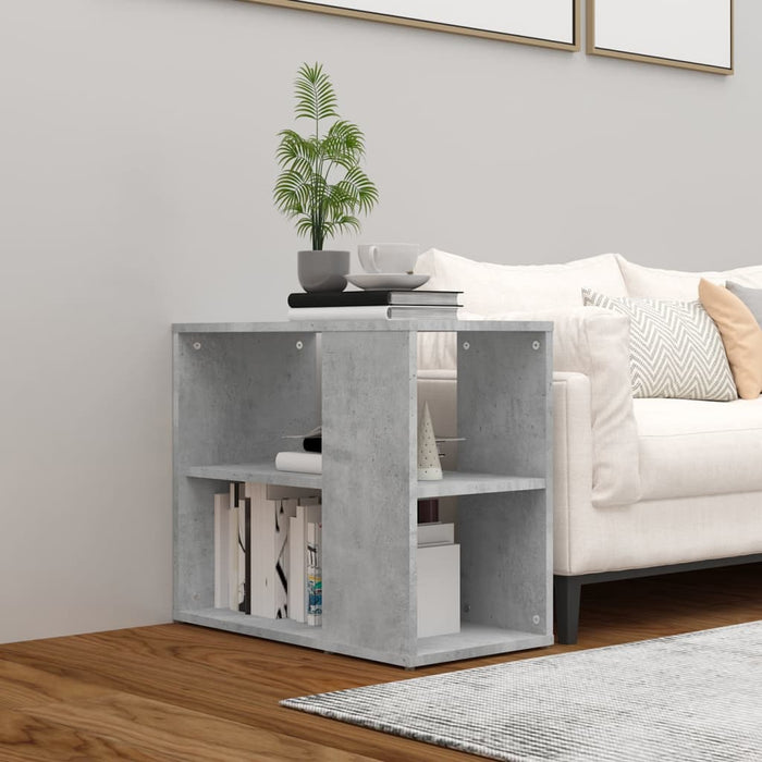 vidaXL Side Cabinet Concrete Grey 60x30x50 cm Engineered Wood