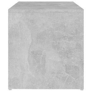 vidaXL Side Table Concrete Grey 59x36x38 cm Engineered Wood