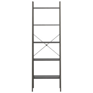 vidaXL 5-Tier Standing Shelf Black 56x35x174 cm