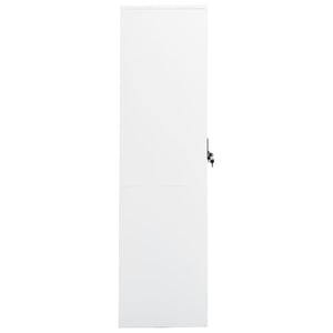 vidaXL Wardrobe White 80x50x180 cm Steel