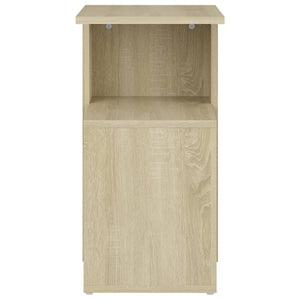 vidaXL Side Table Sonoma Oak 36x30x56 cm Engineered Wood