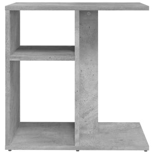 vidaXL Side Table Concrete Grey 50x30x50 cm Engineered Wood