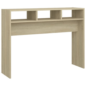 vidaXL Console Table Sonoma Oak 105x30x80 cm Engineered Wood