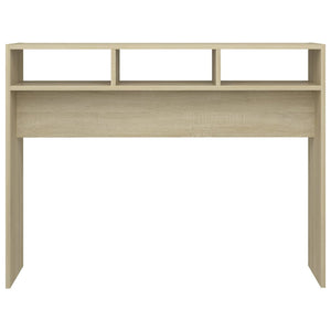 vidaXL Console Table Sonoma Oak 105x30x80 cm Engineered Wood