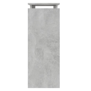 vidaXL Console Table Concrete Grey 80x30x80 cm Engineered Wood