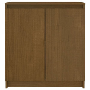 vidaXL Side Cabinet Honey Brown 60x36x65 cm Solid Pinewood