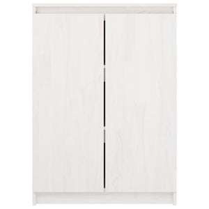 vidaXL Sideboard White 60x36x84 cm Solid Pinewood