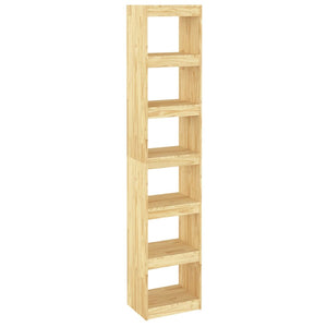 vidaXL Book Cabinet/Room Divider 40x30x199 cm Solid Pinewood