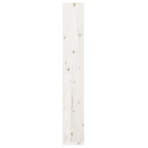 vidaXL Book Cabinet/Room Divider White 60x30x199.5 cm Solid Wood Pine