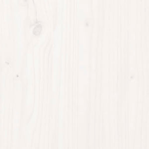 vidaXL Book Cabinet/Room Divider White 60x30x199.5 cm Solid Wood Pine