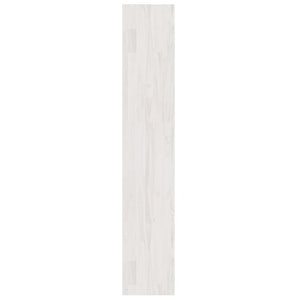 vidaXL Book Cabinet/Room Divider White 100x30x167.5 cm Solid Pinewood