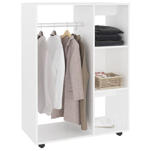 vidaXL Wardrobe White 80x40x110 cm Engineered Wood