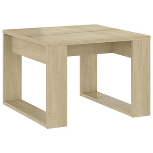 vidaXL Side Table Sonoma Oak 50x50x35 cm Engineered Wood