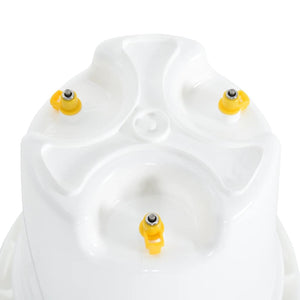 vidaXL Poultry Drinker with Nipples 12 L