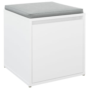 vidaXL Box Drawer White 40.5x40x40 cm Engineered Wood