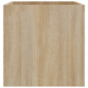 vidaXL Planter Box Sonoma Oak 40x40x40 cm Engineered Wood