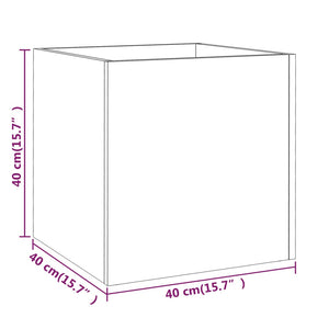 vidaXL Planter Box Sonoma Oak 40x40x40 cm Engineered Wood