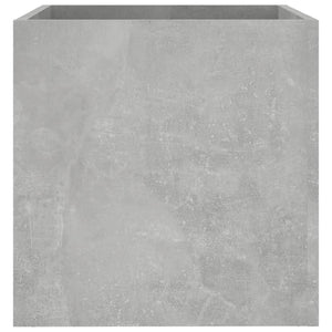 vidaXL Planter Box Concrete Grey 40x40x40 cm Engineered Wood