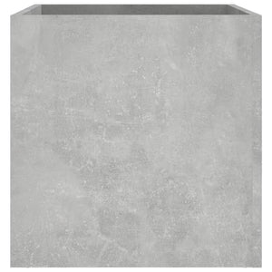 vidaXL Planter Box Concrete Grey 40x40x40 cm Engineered Wood