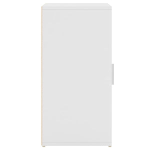 vidaXL Shoe Cabinet White 32x35x70 cm Engineered Wood