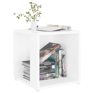 vidaXL Side Table White 33x33x34.5 cm Engineered Wood