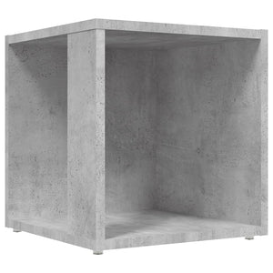 vidaXL Side Table Concrete Grey 33x33x34.5 cm Engineered Wood