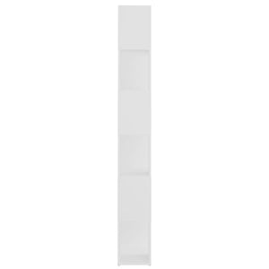 vidaXL Book Cabinet Room Divider White 60x24x186 cm