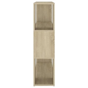 vidaXL Book Cabinet Room Divider Sonoma Oak 100x24x94 cm