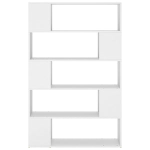 vidaXL Book Cabinet Room Divider White 100x24x155 cm Engineered Wood