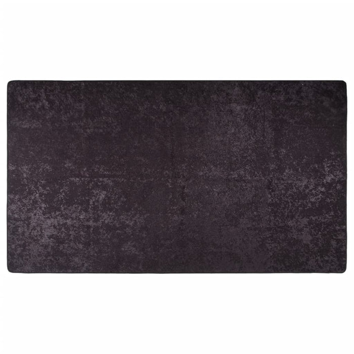 vidaXL Rug Washable 190x300 cm Anthracite Anti Slip