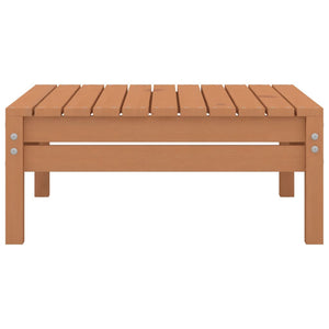 vidaXL Garden Footstool Honey Brown Solid Pinewood