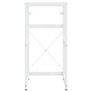 vidaXL Bathroom Washbasin Frame White 40x38x83 cm Iron