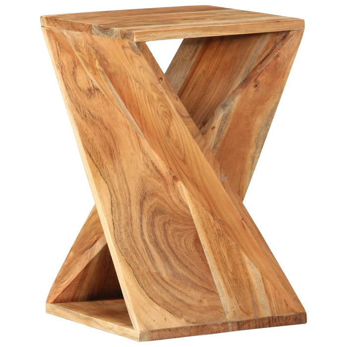 vidaXL Side Table 35x35x55 cm Solid Wood Acacia