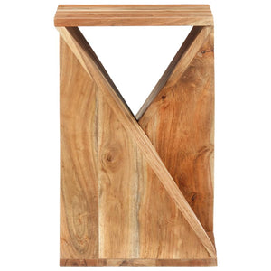 vidaXL Side Table 35x35x55 cm Solid Wood Acacia