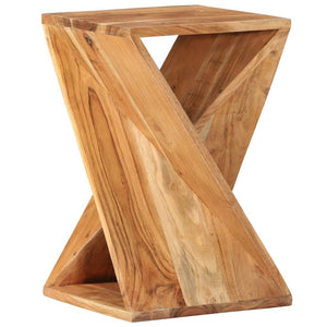 vidaXL Side Table 35x35x55 cm Solid Wood Acacia