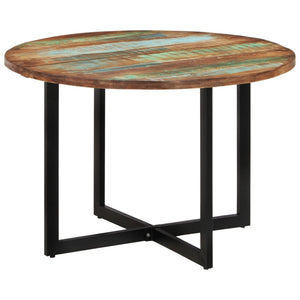 vidaXL Dining Table 110x75 cm Solid Wood Reclaimed