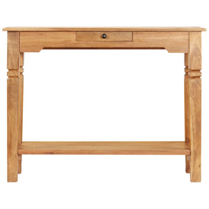 vidaXL Console Table 100x40x76 cm Solid Acacia Wood