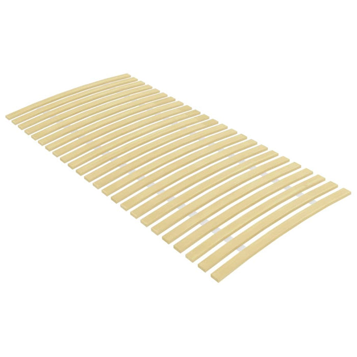 vidaXL Slatted Bed Base with 24 Slats 100x200 cm