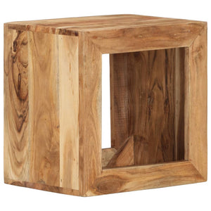 vidaXL Stool 40x30x40 cm Solid Wood Acacia