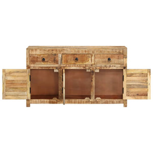 vidaXL Sideboard 110x30x65 cm Solid Wood Mango